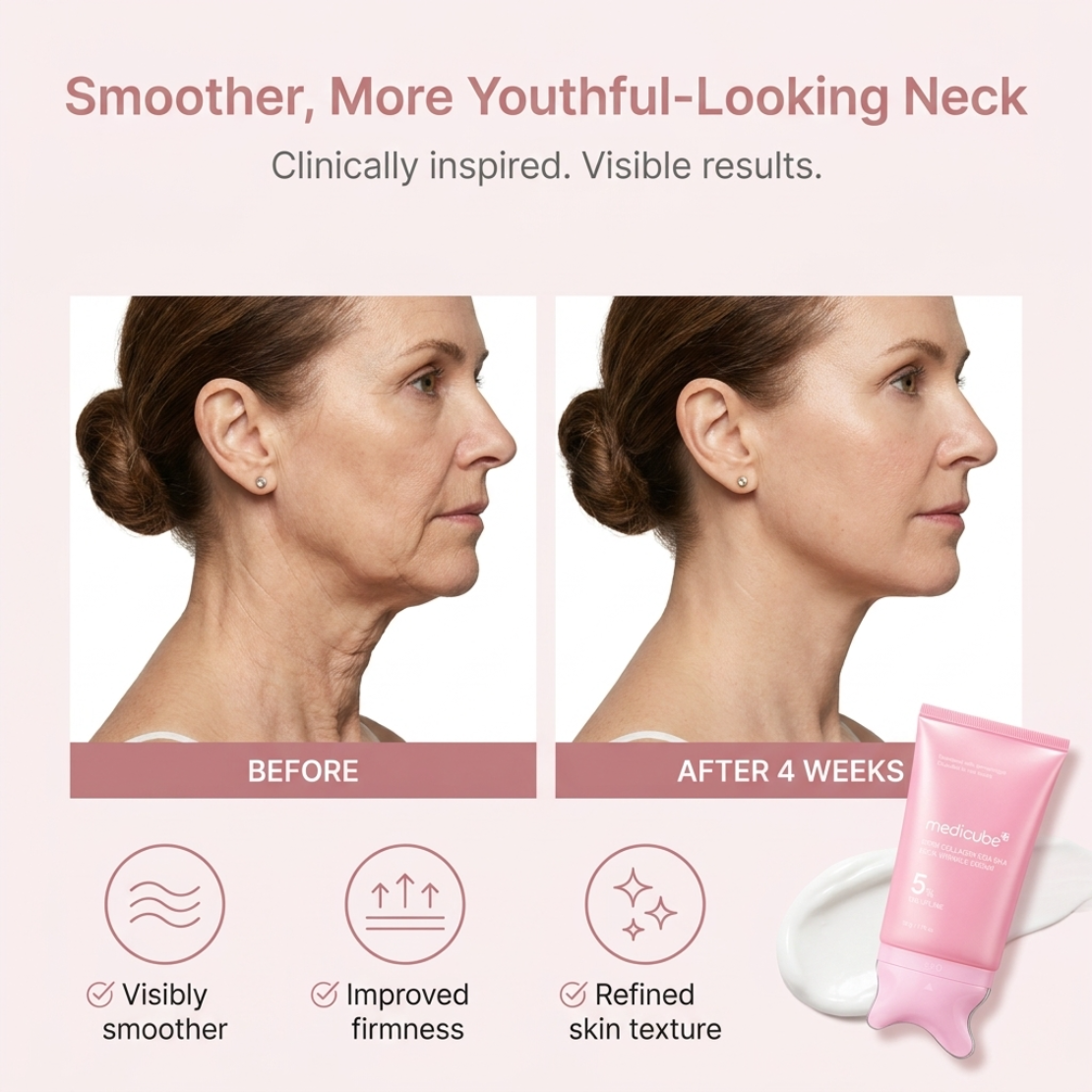 PDRN Collagen Gua Sha Neck Wrinkle Cream