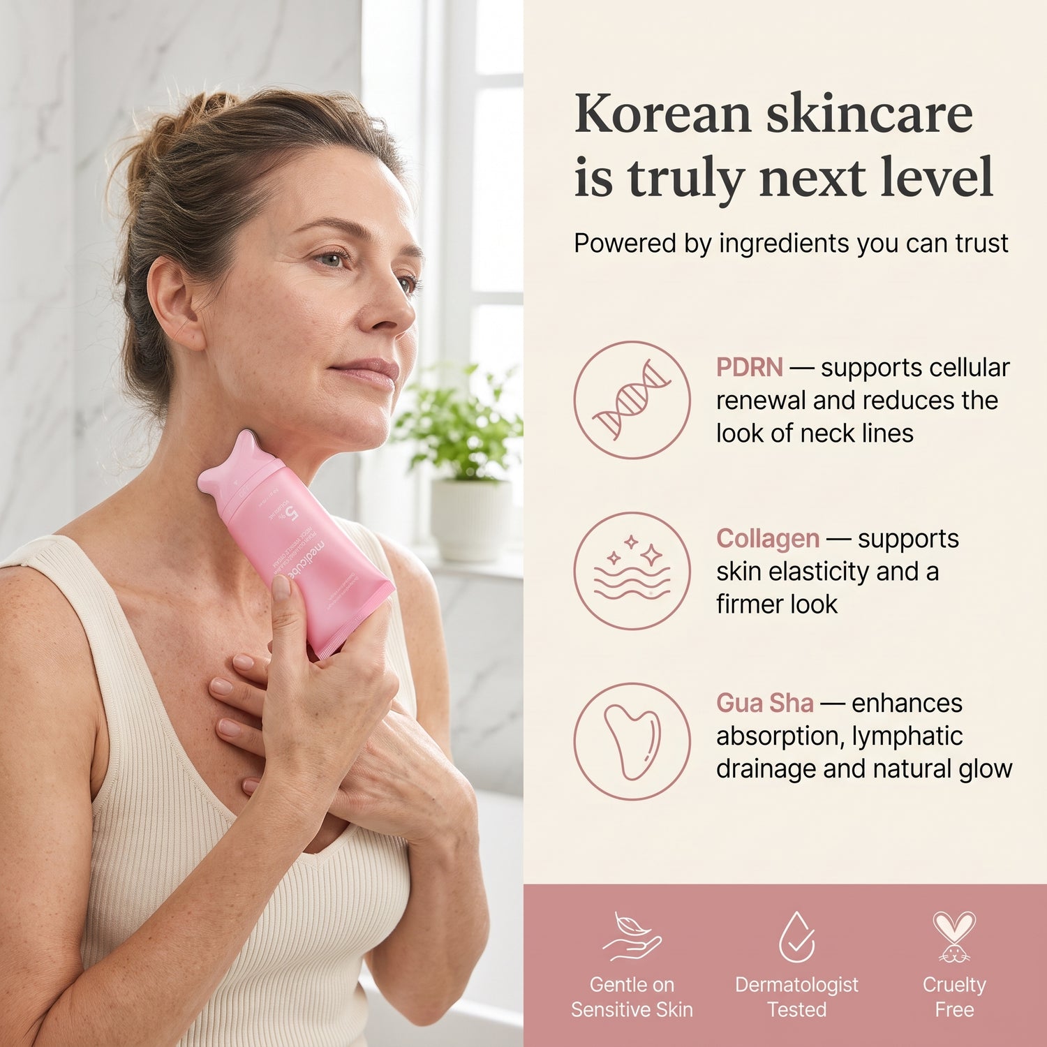 PDRN Collagen Gua Sha Neck Wrinkle Cream