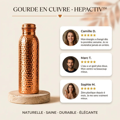 Hepactiv™ – Bouteille en cuivre
