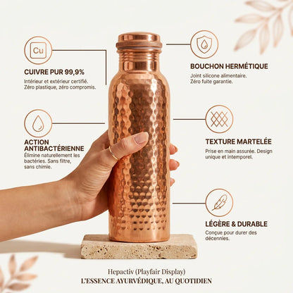 Hepactiv™ – Bouteille en cuivre