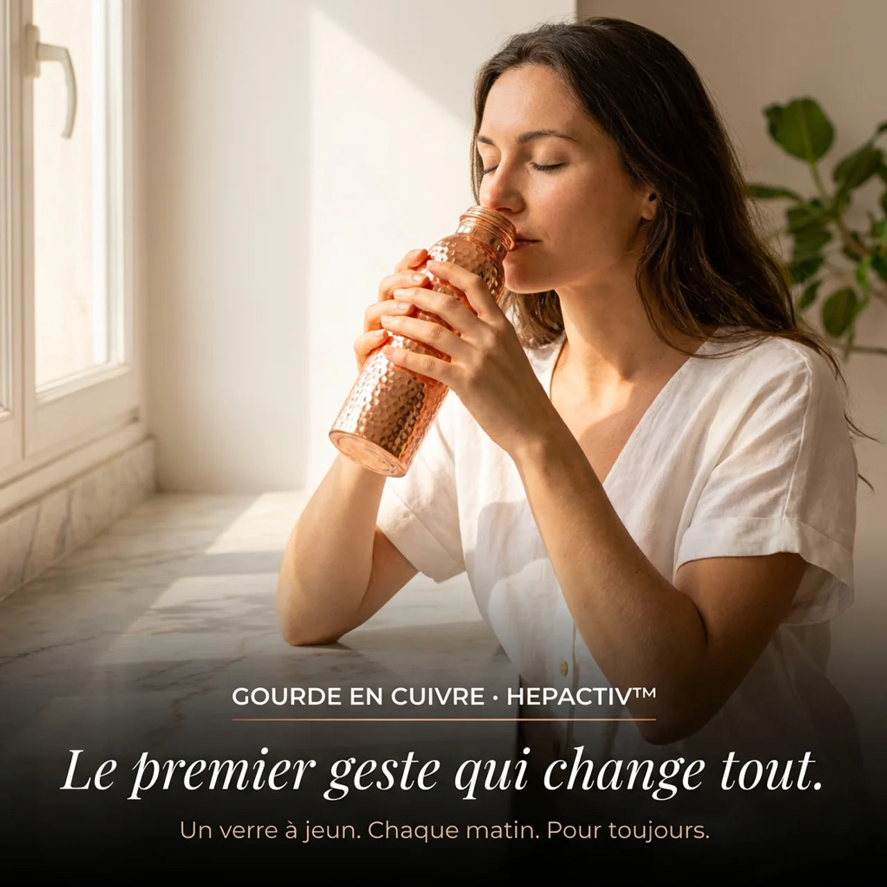 Hepactiv™ – Bouteille en cuivre